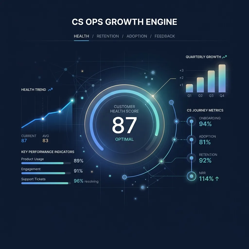 Customer Success Operations: O Motor do Churn Negativo